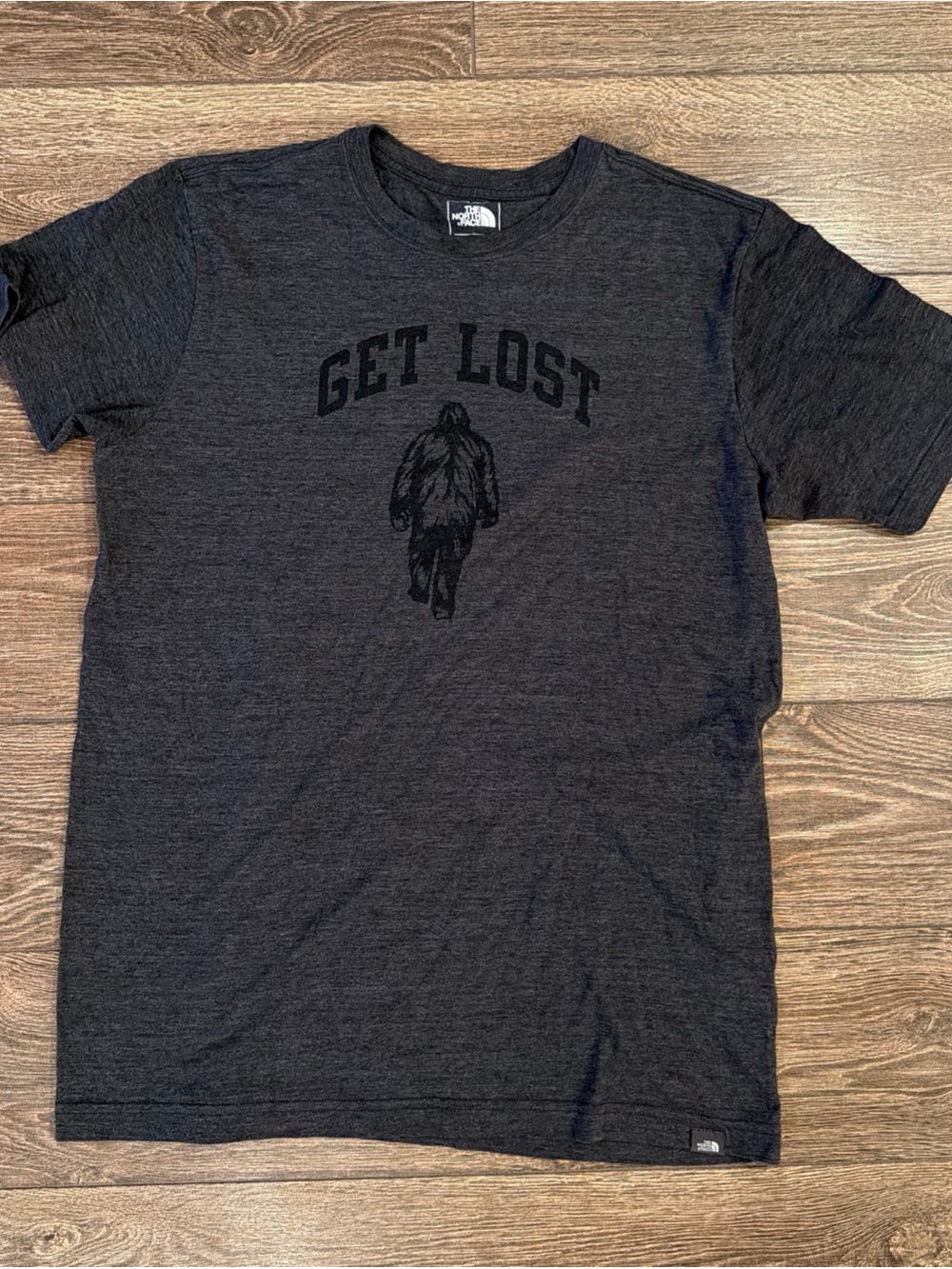 The North Face Men's Charcoal 'Get Lost' Graphic Tee